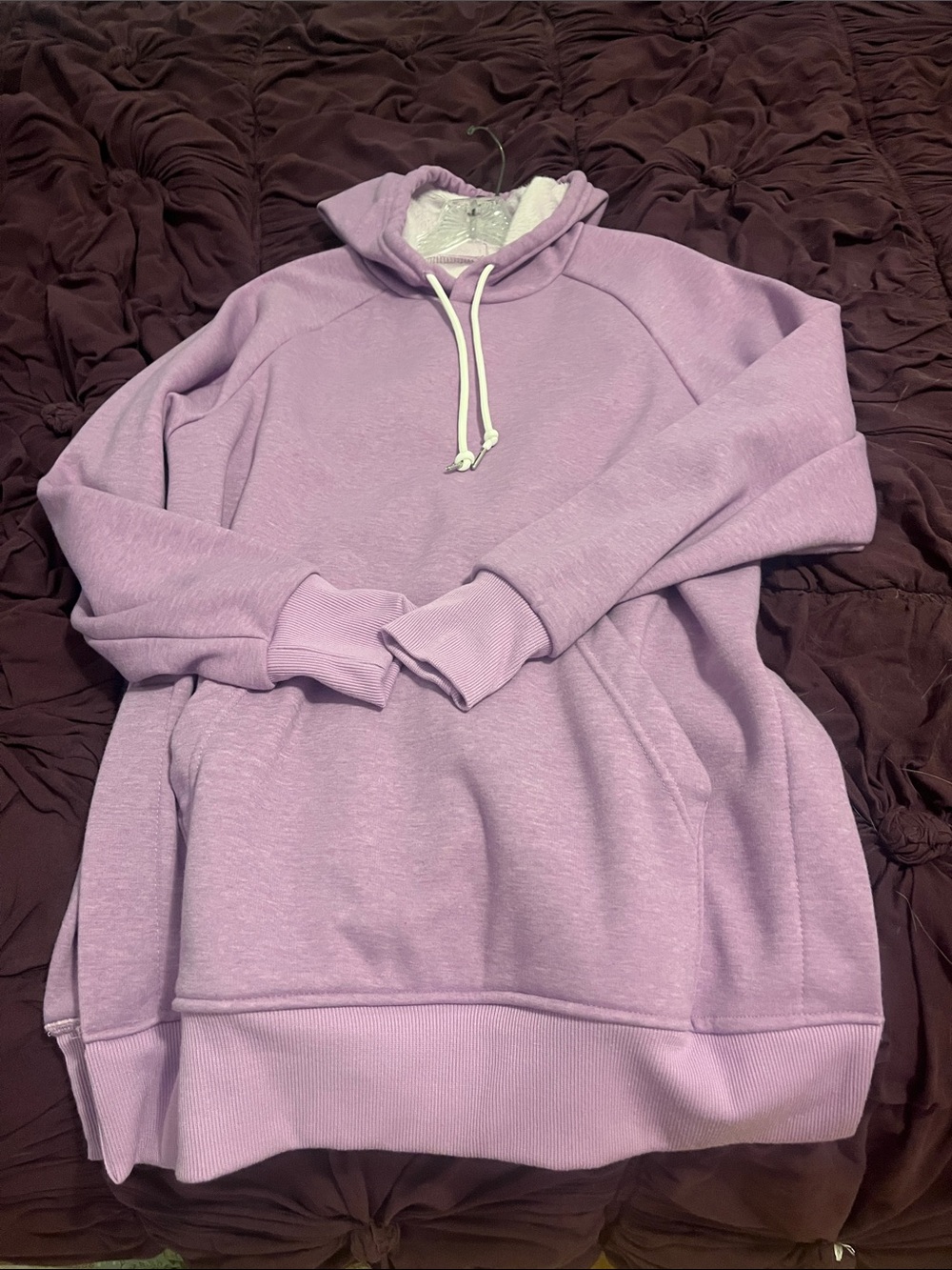 Low Start The Warmy Cozy Oversized Purple Hoodie Dress New & in Dust bag - Picture 5 of 7